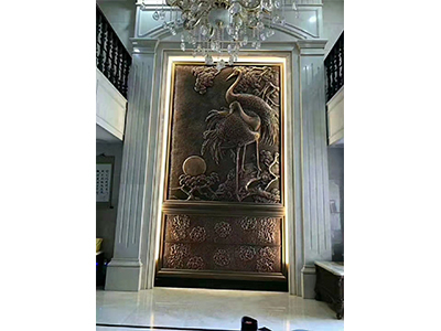 铜艺壁画
